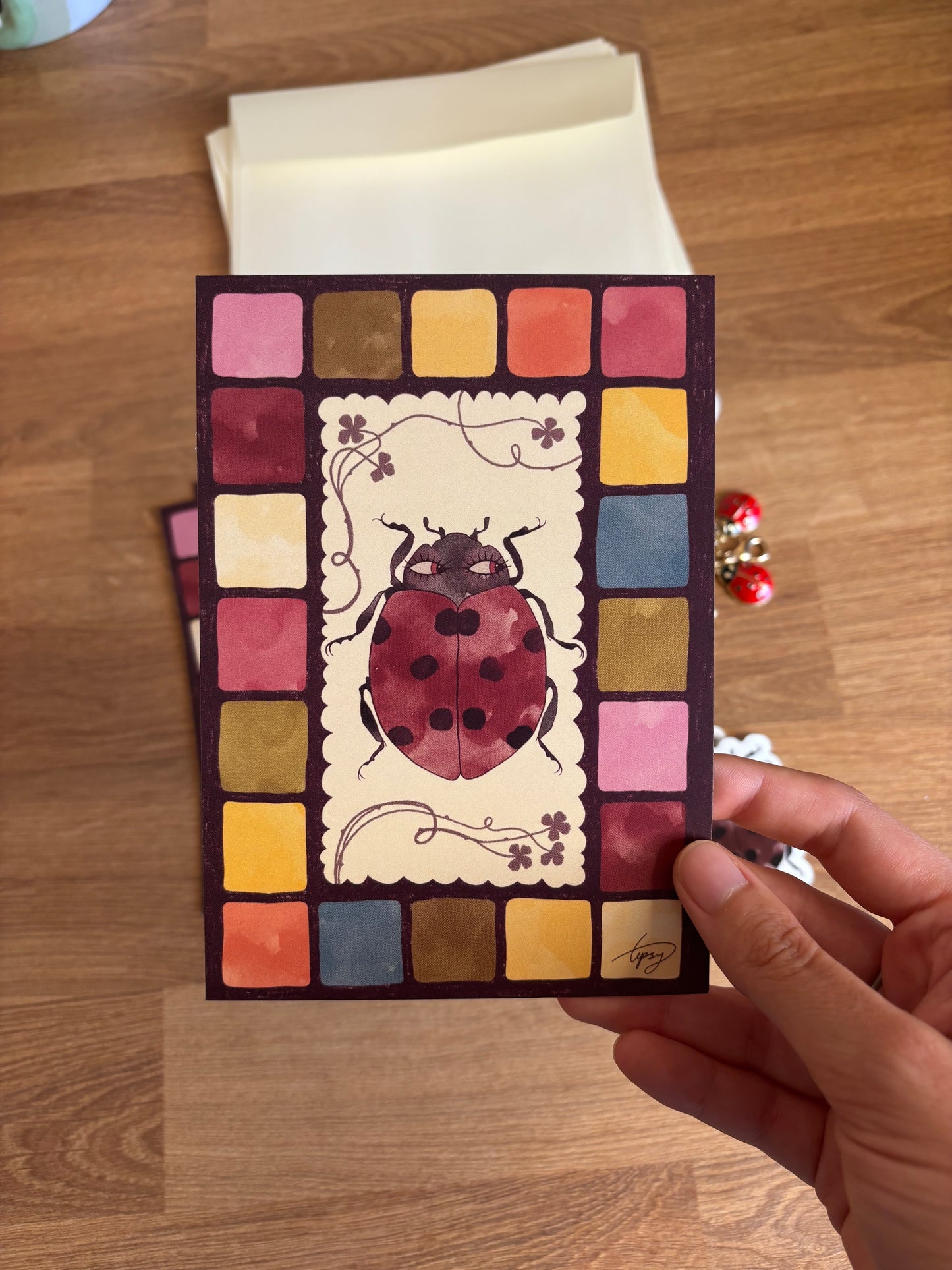 Ladybug Print (A6)