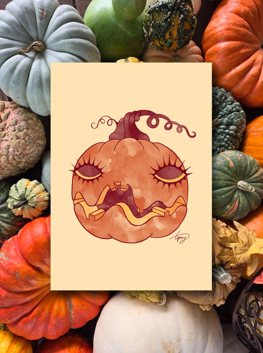 Pumpkin Print
